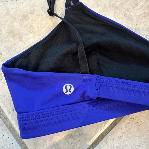 2for1 Yellow and Blue Lululemon Sport Bras Size 10 - Picture 3 of 7